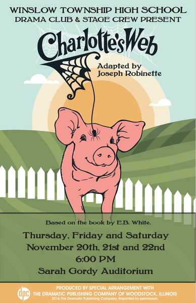 WTHS Fall play- "Charlotte's Web" -Online Ticket Sales 